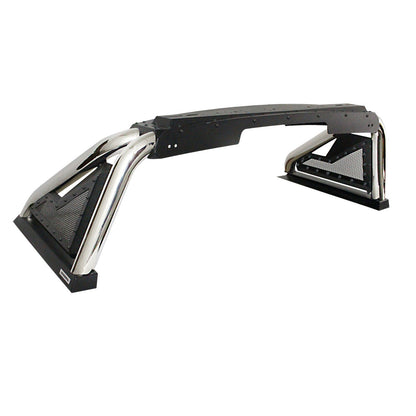 Sport Bar 2.0 for Full Sized Trucks Polished Stainless Steel 2007-2021 Toyota Tundra 2009-2024 Dodge Ram 1500/2500/3500 Go Rhino