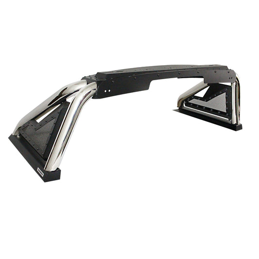 Sport Bar 2.0 for Full Sized Trucks Polished Stainless Steel 2007-2021 Toyota Tundra 2009-2024 Dodge Ram 1500/2500/3500 Go Rhino