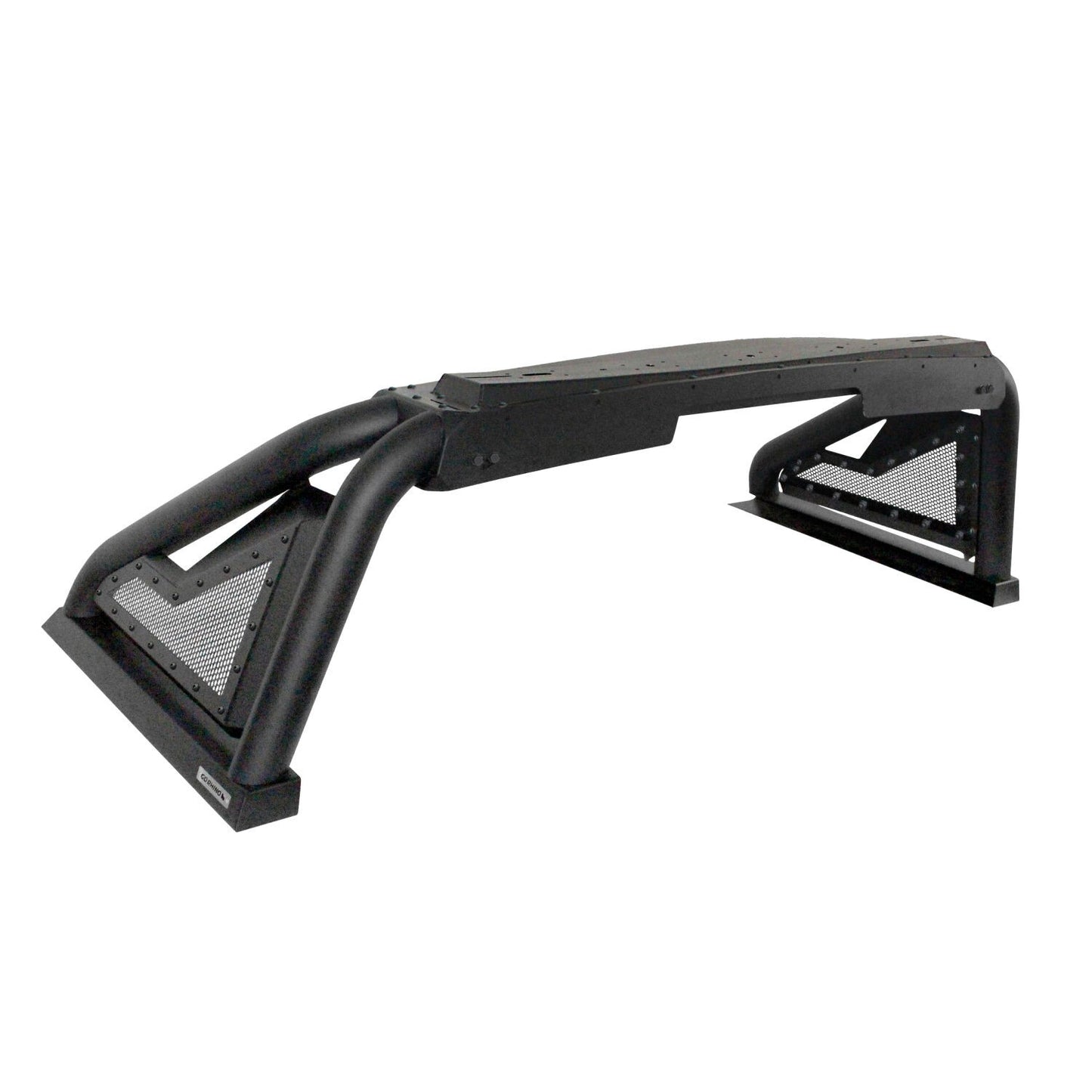 Sport Bar 2.0 for Full Sized Trucks Textured Black 2007-2021 Toyota Tundra 2009-2024 Dodge Ram 1500/2500/3500 Go Rhino-1
