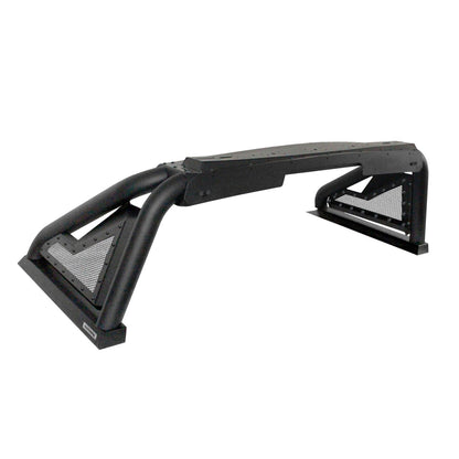 Sport Bar 2.0 for Full Sized Trucks Textured Black 2007-2021 Toyota Tundra 2009-2024 Dodge Ram 1500/2500/3500 Go Rhino-1