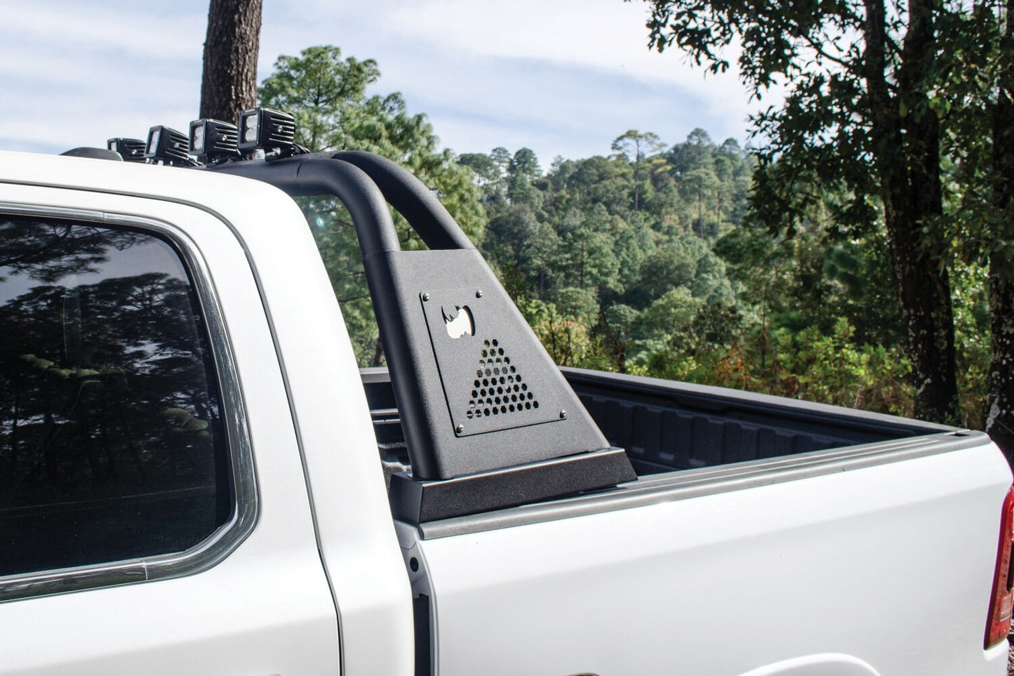 Sport Bar 2.0 for Full Sized Trucks Textured Black 2007-2021 Toyota Tundra 2009-2026 Dodge Ram 1500/2500/3500 Go Rhino-5