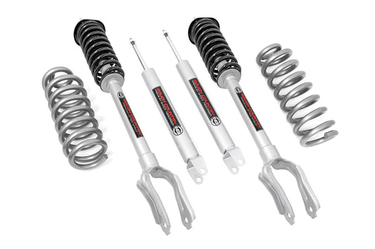 Rough Country 2.5 Inch Lift Kit N3 Struts 11-15 Jeep Grand Cherokee 4WD Rough Country