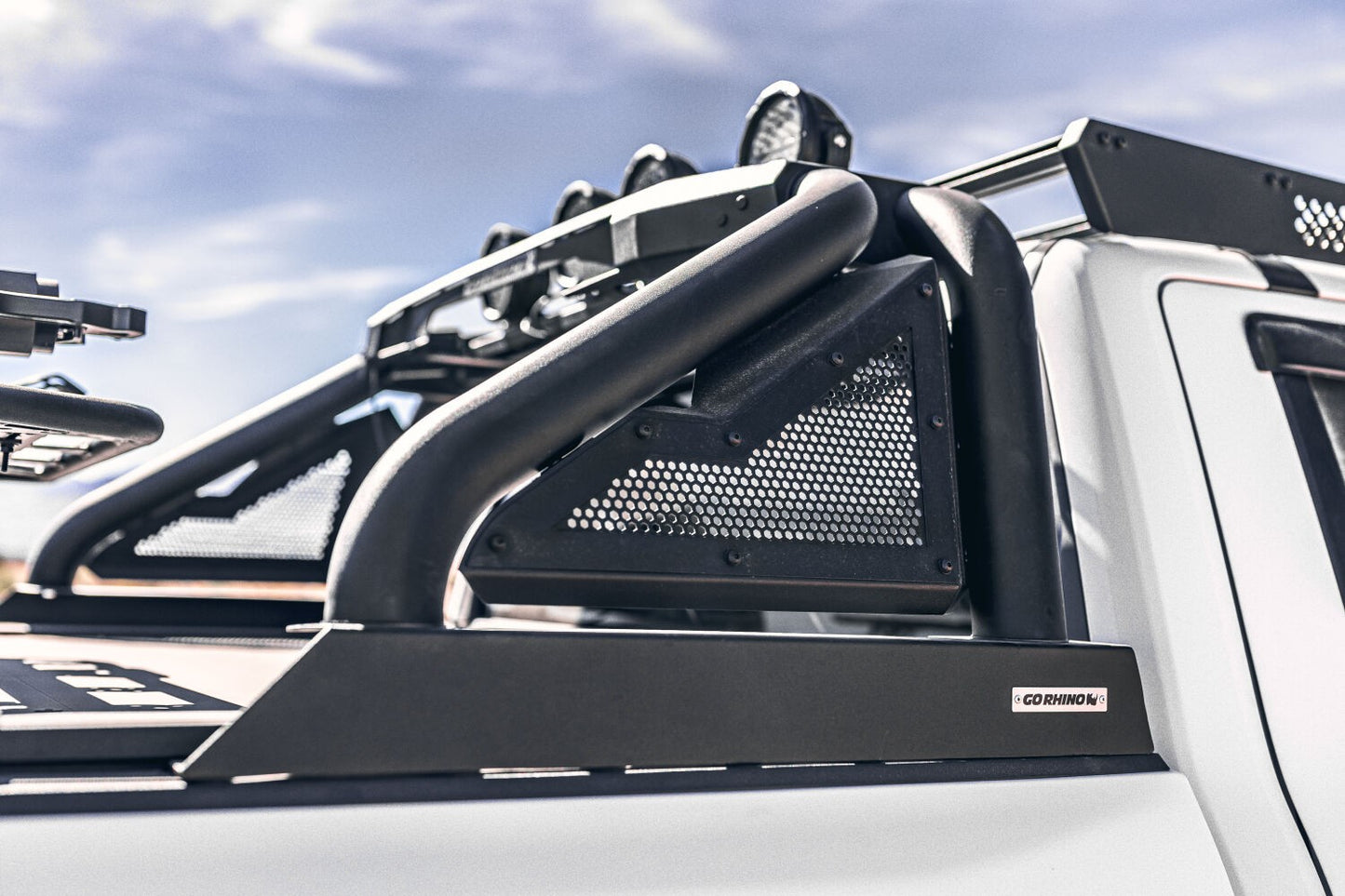 Sport Bar 2.0 with Power Actuated Retractable Light Mount 2022-2026 Toyota Tundra Go Rhino-2