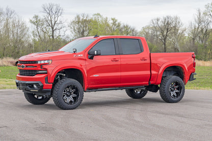 91 Series Milled One-Piece Gloss Black 22x12 8x6.5 -44mm Rough Country-10