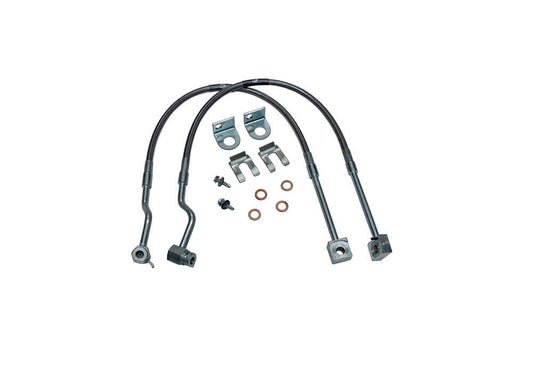Bulletproof Brake Hose Front 1987-1990 Ford Ranger, Explorer, and Bronco II with 4-6 Inch Lift Kit Superlift