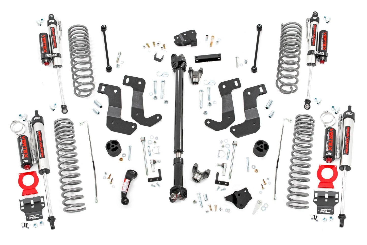 Rough Country 6 Inch Lift Kit Vertex 20-Up Jeep Gladiator JT 4WD Rough Country