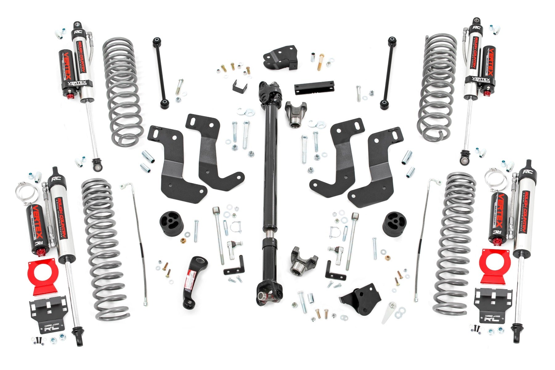 Rough Country 6 Inch Lift Kit Vertex 20-Up Jeep Gladiator JT 4WD Rough Country