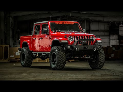 Rough Country 6 Inch Lift Kit Vertex 20-Up Jeep Gladiator JT 4WD Rough Country