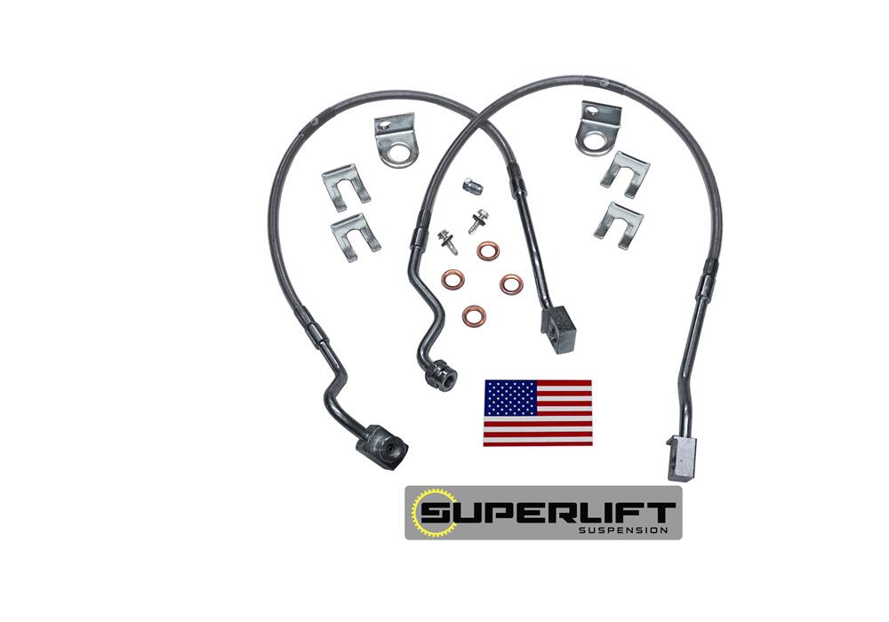Bulletproof Brakes Hose Front 1995-1997 Ford Ranger with 4-6 Inch lift Kit (Pair) Superlift