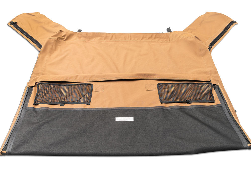 Premium Replacement Soft Top for 1997-2006 Jeep Wrangler TJ Spice Denim Rampage-4