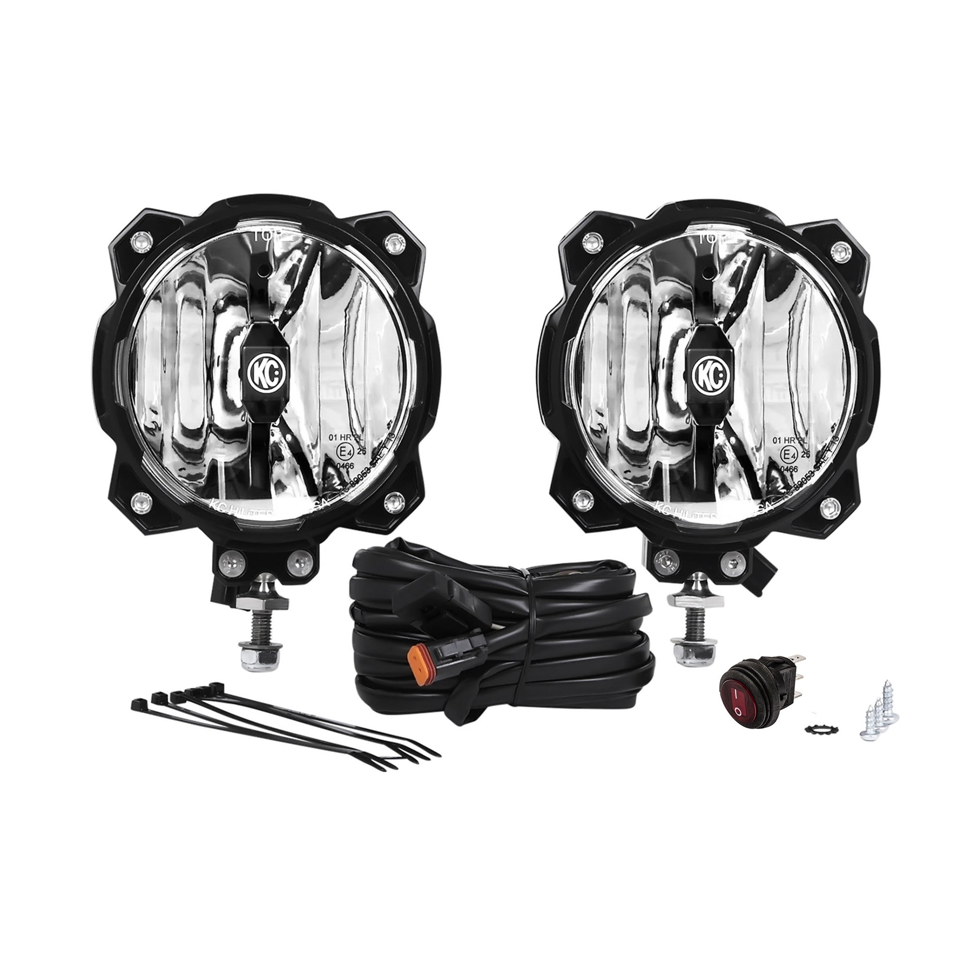 Pro6 Grav LED Inf Ring 6 Inch 2 Light System KC Hilites