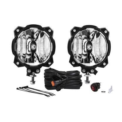 Pro6 Grav LED Inf Ring 6 Inch 2 Light System KC Hilites