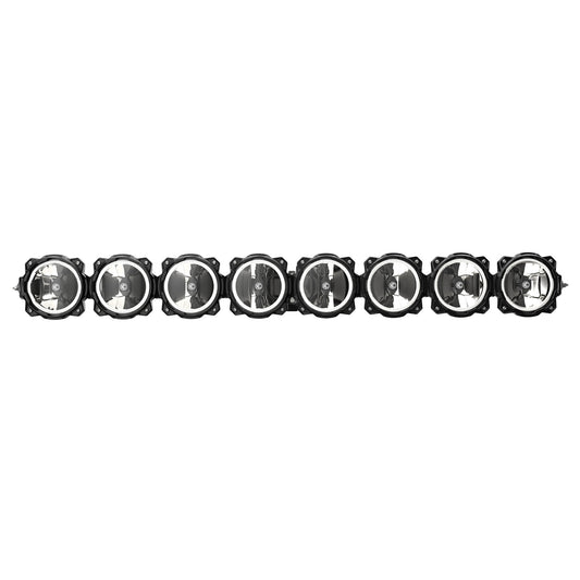 KC Pro6 Gravity LED 50 Inch Straight Light Bar 8 Light Combo System Universal KC Hilites