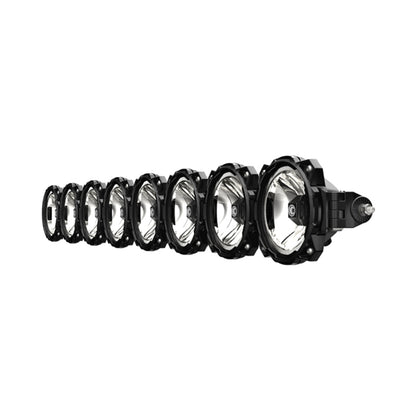 KC Pro6 Gravity LED 50 Inch Straight Light Bar 8 Light Combo System Universal KC Hilites-2