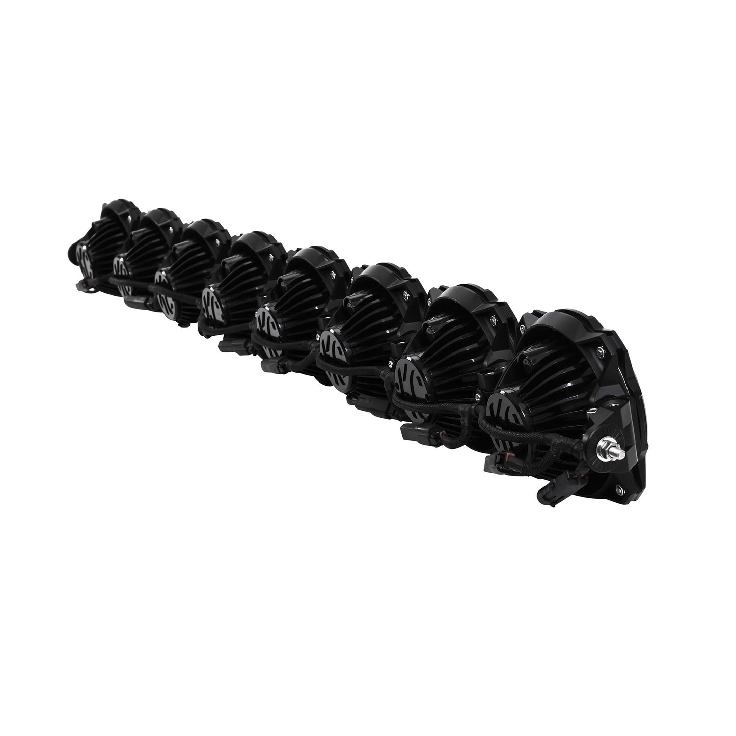 KC Pro6 Gravity LED 50 Inch Straight Light Bar 8 Light Combo System Universal KC Hilites-4