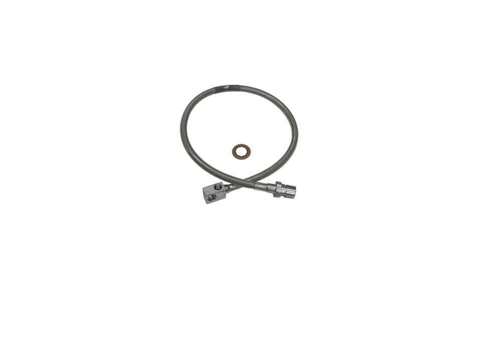 Bulletproof Brake Hose Rear 1971-1987 GM Pickup 1/2 and 3/4 Ton Solid Axle Pickups and 1971-1991 Blazer, Jimmy and Suburban 1/2 and 3/4 Ton Solid Axle with 8-12 Inch Lift Kit Superlift