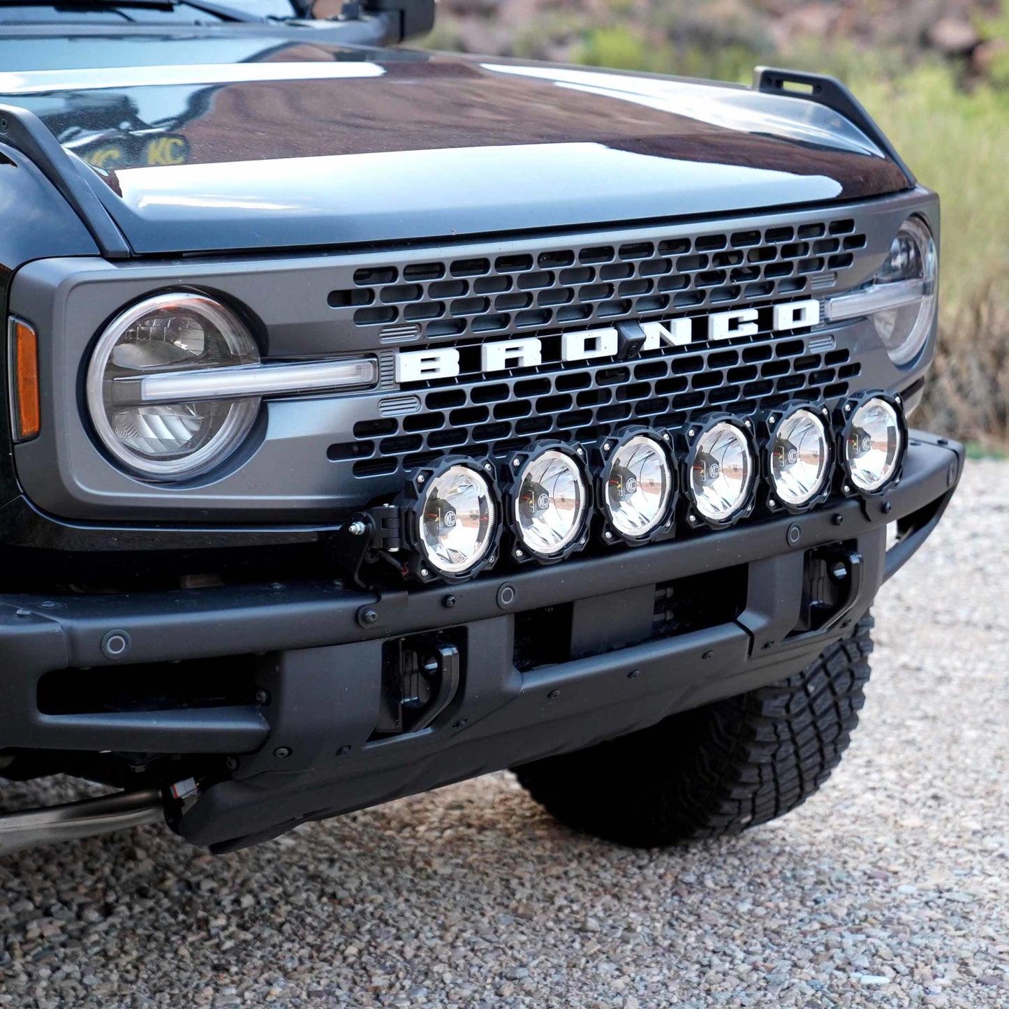 Pro6 Gravity LED 39 Inch 6 Light Bronco System KC Hilites-3