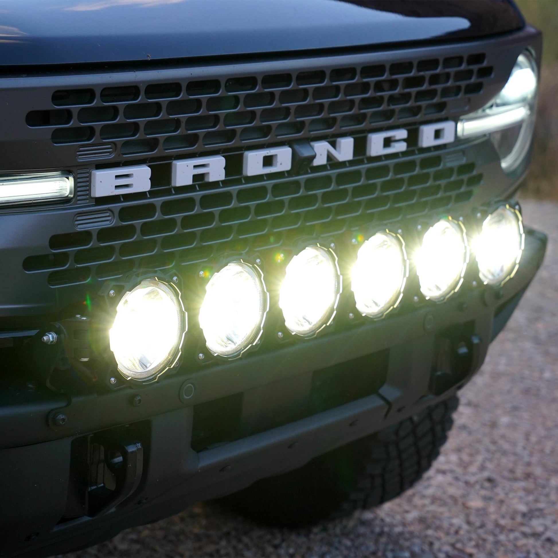 Pro6 Gravity LED 39 Inch 6 Light Bronco System KC Hilites-4