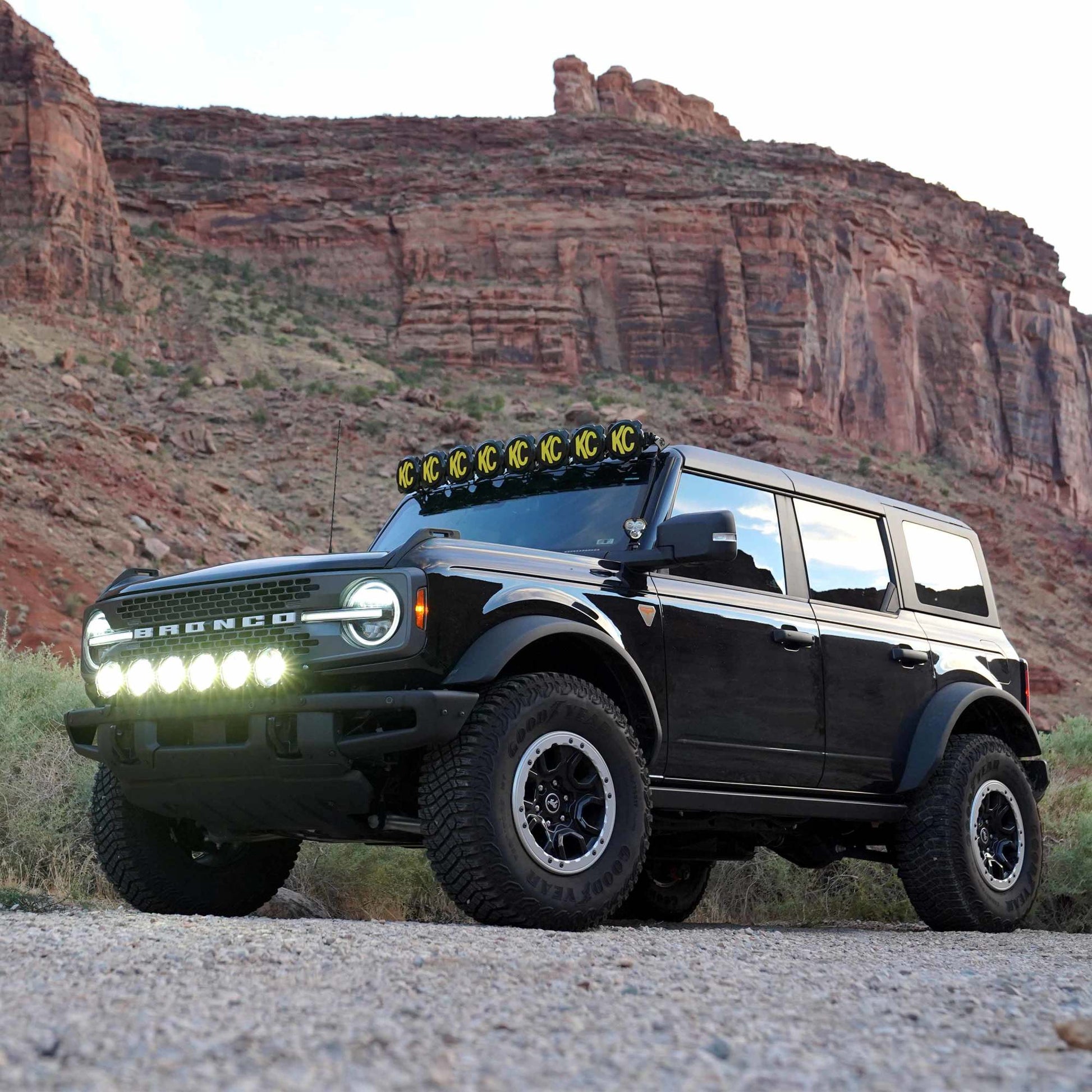 Pro6 Gravity LED 39 Inch 6 Light Bronco System KC Hilites-6