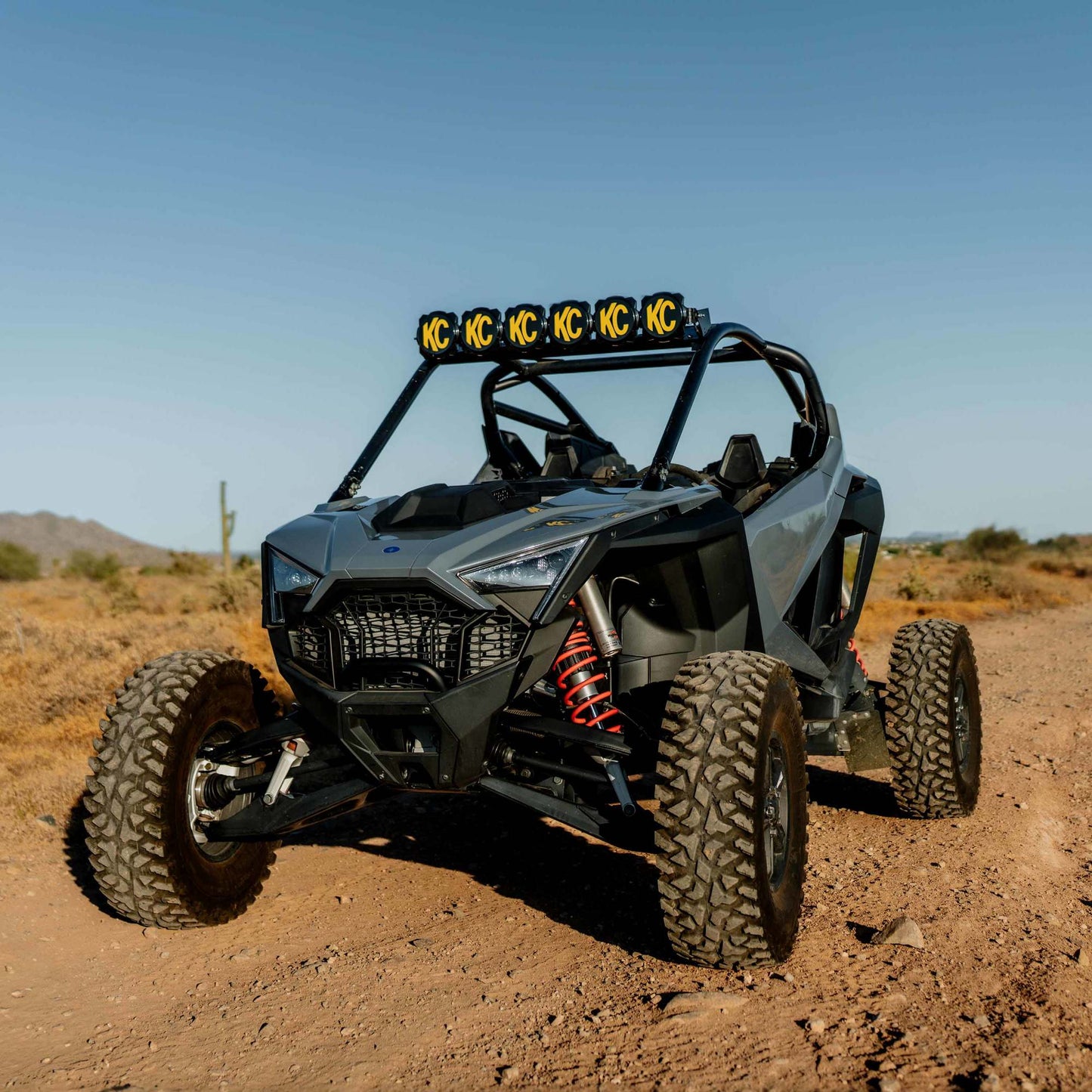 KC Pro6 Gravity LED 39 Inch 6 Light Combo Polaris RZR Pro R System KC Hilites-5