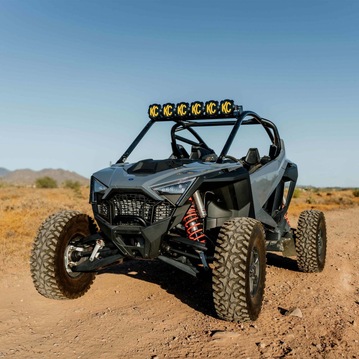 KC Pro6 Gravity LED 39 Inch 6 Light Combo Polaris RZR Pro R System KC Hilites-9