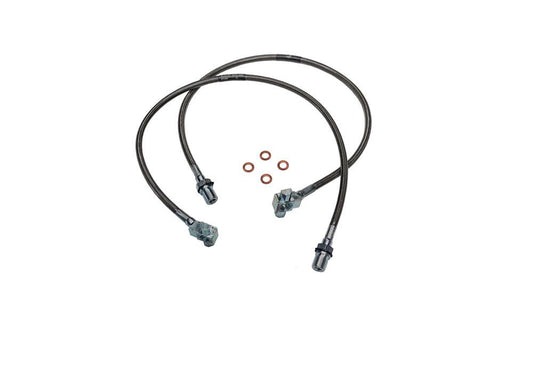 Bullet Proof Brake Hose Front 1971-1978 GM Pickup, Blazer, and Suburban Solid Axle with 8-12 Inch Lift Kit Superlift