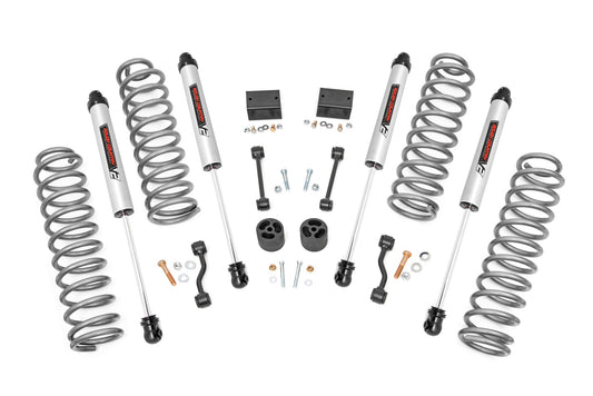 Rough Country 2.5 Inch Lift Kit Coils V2 18-21 Jeep Wrangler JL 4WD Rough Country
