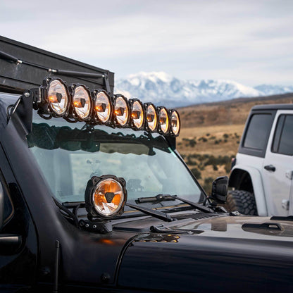 Gravity Titan 6 Inch LED Single Spot KC Hilites-14