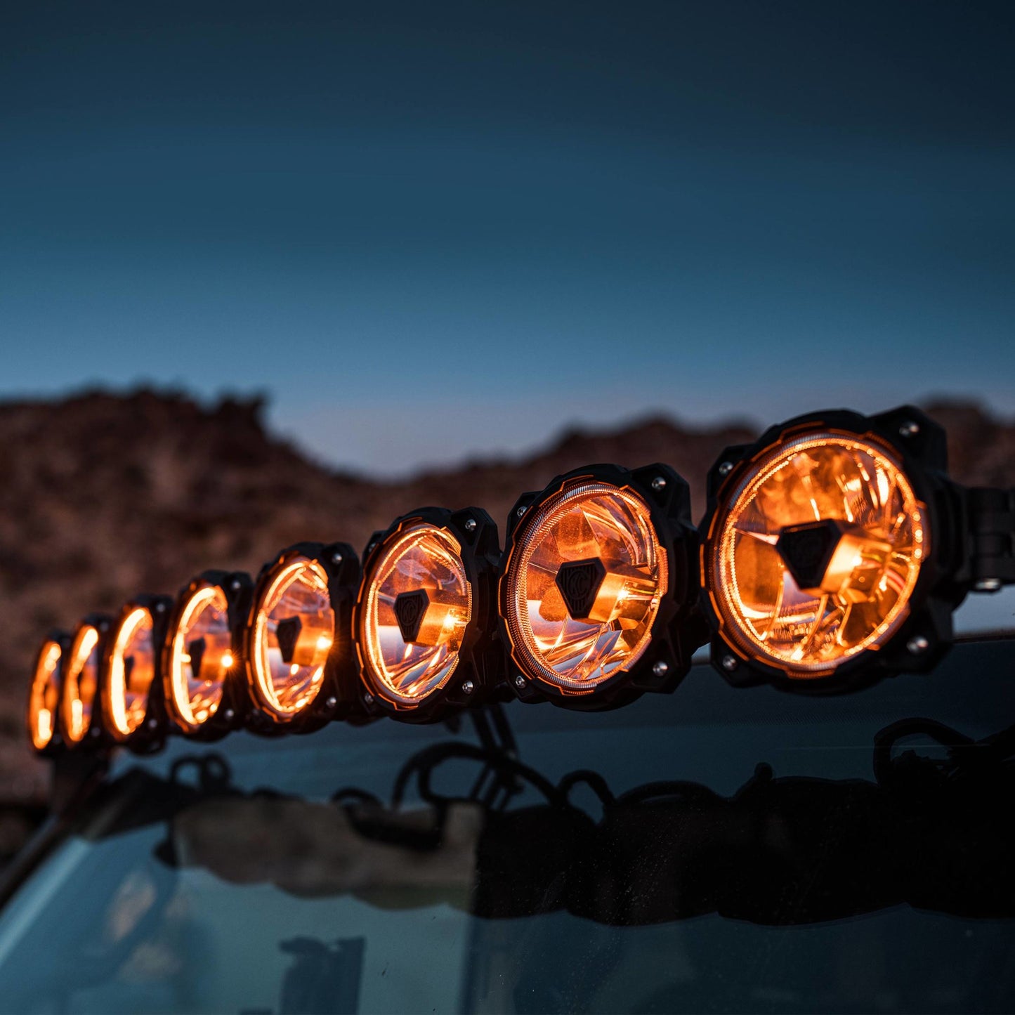 50 Inch Gravity Titan LED Light Bar 8-Lght KC Hilites-10