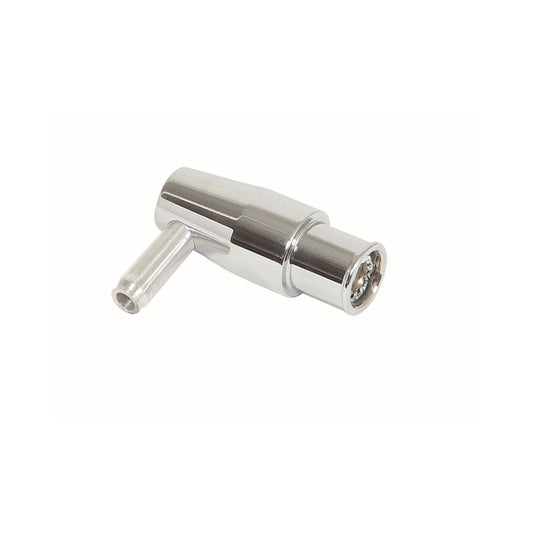 Chrome Aluminum PCV Valve Fits Valve Covers with 1 Inch I.D. Grommets Mr Gasket