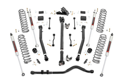 3.5 Inch Lift Kit Adj Lower FR D/S M1 Rubicon Jeep Wrangler Unlimited (24-26) Rough Country
