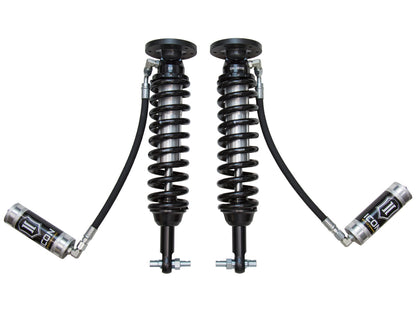 2014 Ford F-150 4WD 1.75-2.63 Inch Lift Front V.S. 2.5 Series Coilover Kit Remote Reservoir ICON Vehicle Dynamics