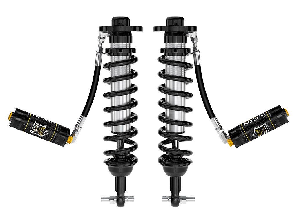 2021-2023 Ford F-150 2WD 0-3 Inch Lift Front V.S. 2.5 Series Coilovers Remote Reservoir W/ CDCV Pair ICON Vehicle Dynamics