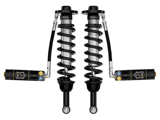 2021-2024 Ford F-150 4WD 0-2.75 Inch Lift Front V.S. 2.5 Series Coilovers Remote Reservoir W/ CDXS Pair ICON Vehicle Dynamics