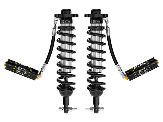 2021-2024 Ford F-150 4WD-Tremor 3.5-4.5 Inch-2.5-3 Inch Lift Front V.S. 2.5 Series Coilovers Remote Reservoir W- CDCV Pair ICON Vehicle Dynamics