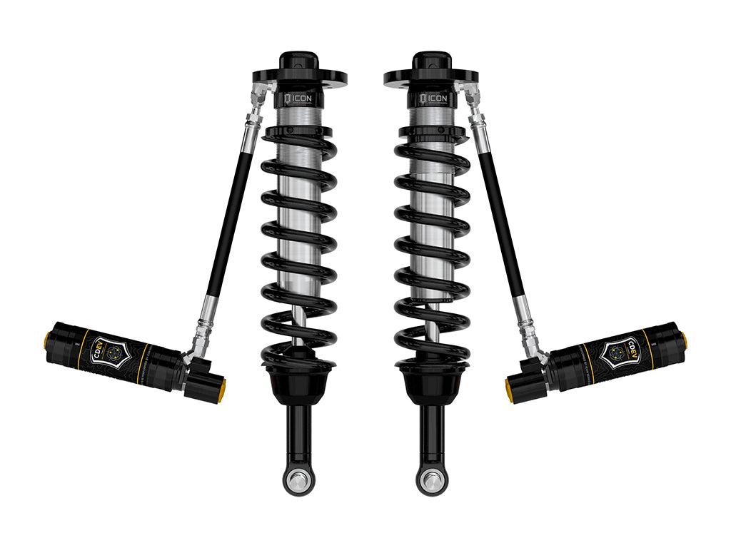 2021-2024 Ford F-150 4WD-Tremor 3.5-4.5 Inch-2.5-3 Inch Lift Front V.S. 2.5 Series Coilovers Remote Reservoir W- CDEV Pair ICON Vehicle Dynamics-1