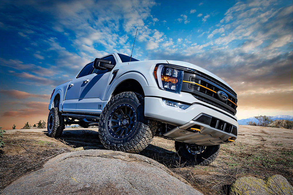 2021-2024 Ford F-150 4WD-Tremor 3.5-4.5 Inch-2.5-3 Inch Lift Front V.S. 2.5 Series Coilovers Remote Reservoir W- CDXS Pair ICON Vehicle Dynamics-3