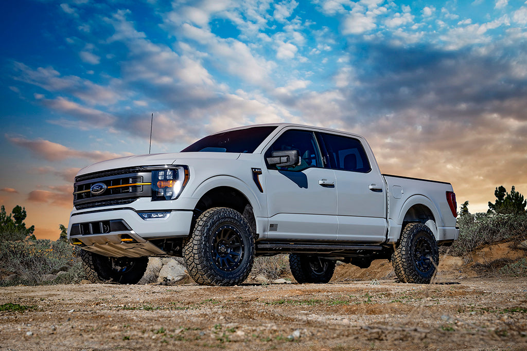 2021-2024 Ford F-150 4WD-Tremor 3.5-4.5 Inch-2.5-3 Inch Lift Front V.S. 2.5 Series Coilovers Remote Reservoir W- CDXS Pair ICON Vehicle Dynamics-4