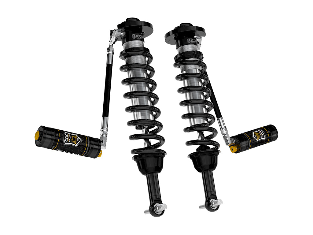 2021-2024 Ford F-150 4WD 2.75-3.5 Inch Lift Front V.S. 2.5 Series Coilovers Remote Reservoir W/ CDCV Pair ICON Vehicle Dynamics-4