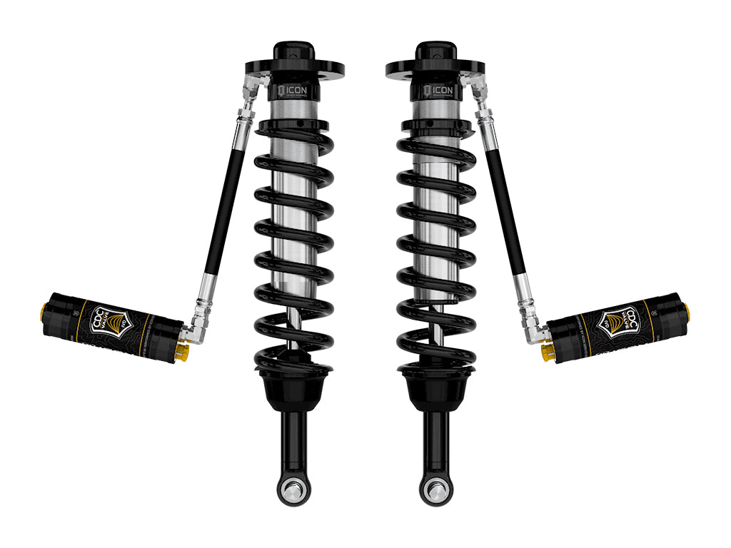 2021-2024 Ford F-150 4WD 2.75-3.5 Inch Lift Front V.S. 2.5 Series Coilovers Remote Reservoir W/ CDCV Pair ICON Vehicle Dynamics-5