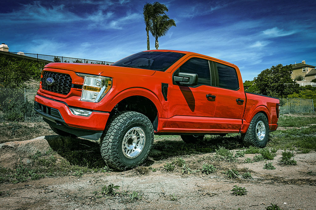2021-2024 Ford F-150 4WD 2.75-3.5 Inch Lift Front V.S. 2.5 Series Coilovers Remote Reservoir W/ CDEV Pair ICON Vehicle Dynamics-3