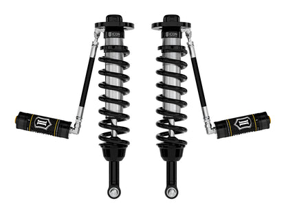 2021-2024 Ford F-150 4WD 2.75-3.5 Inch Lift Front V.S. 2.5 Series Coilovers Remote Reservoir Pair ICON Vehicle Dynamics-5