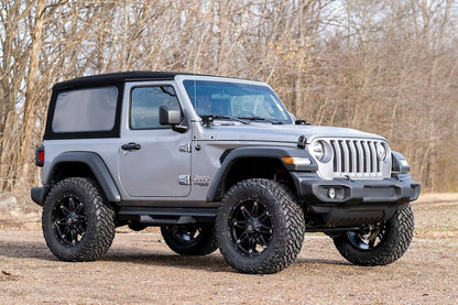 3.5 Inch Lift Kit Adj LCA FR D/S Jeep Wrangler JL 4WD (2024-2026) Rough Country-4