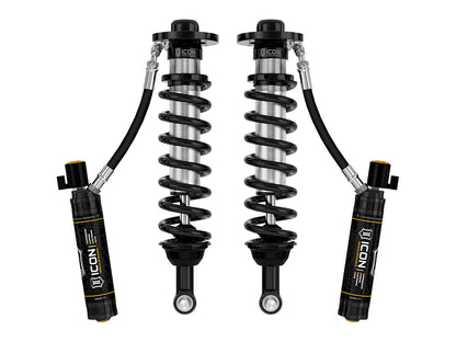 2022-2023 Ford F-150 Lightning Lowered 0-2 Inch 2.5 Vs Remote Reservoir CDEV Coilover Kit Front ICON Vehicle Dynamics-2