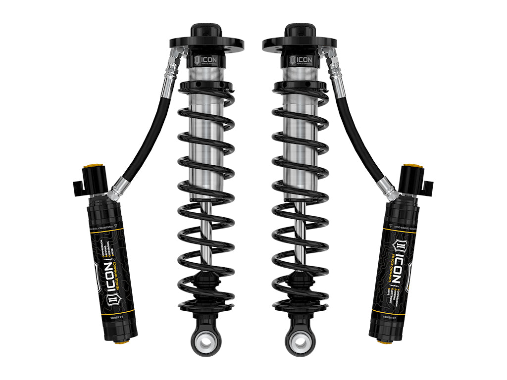 2022-2023 Ford F-150 Lightning Lowered 0-4 Inch 2.5 Vs Remote Reservoir CDEV Coilover Kit Rear ICON Vehicle Dynamics-2