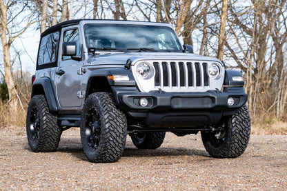 3.5 Inch Lift Kit Adj LCA FR D/S M1 Jeep Wrangler JL 4WD (2024-2026) Rough Country-2
