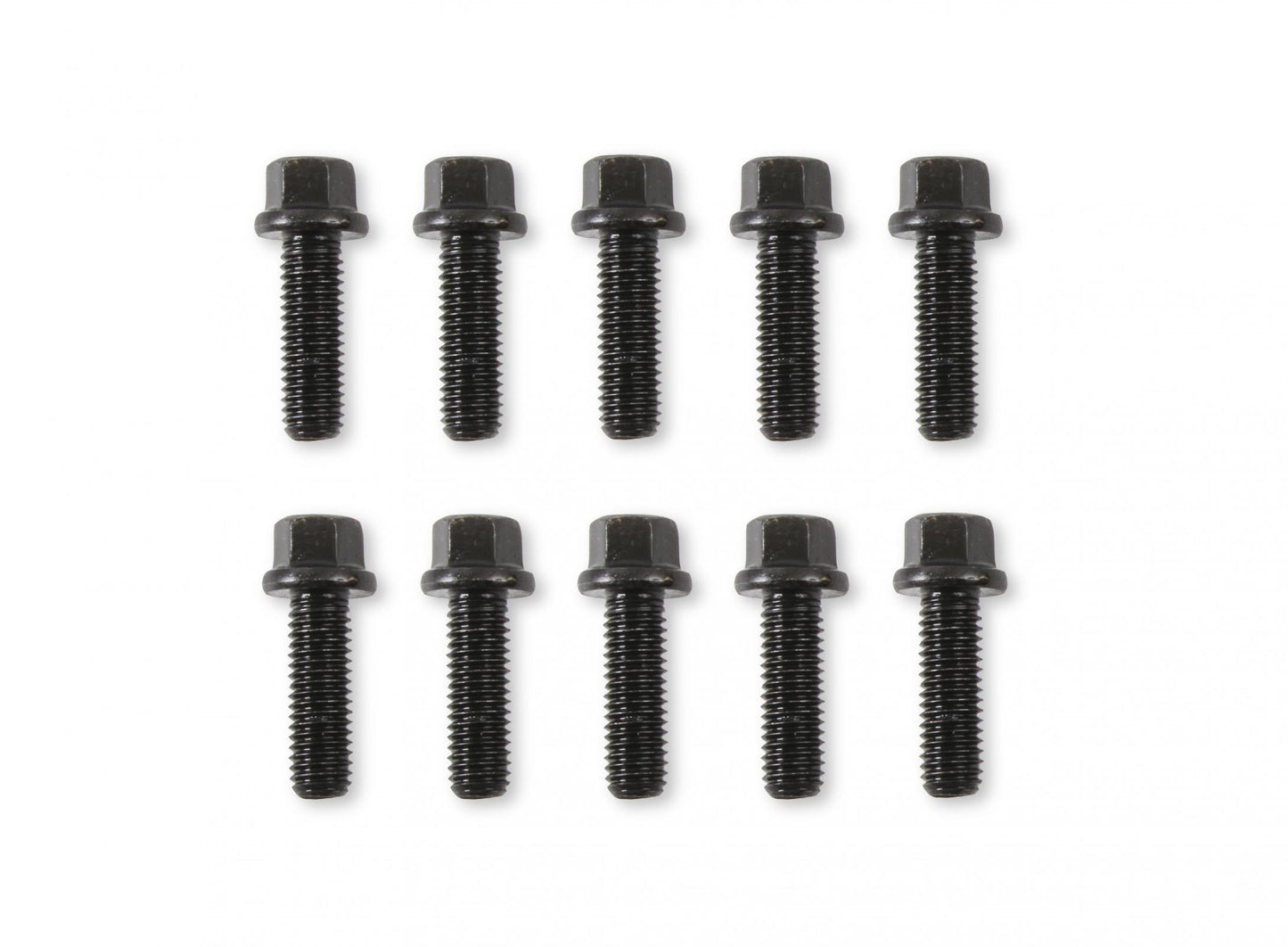 Header Bolts M8-1.25 25mm Hex Head Black Oxide Fits GM LS or LT Series Engines Mr Gasket