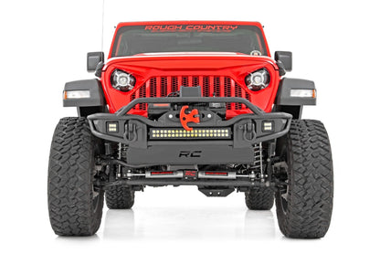 3.5 Inch Lift Kit C/A Drop FR D/S Non-Rubicon Jeep Wrangler Unlimited 4WD (24-26) Rough Country-2