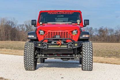 3.5 Inch Lift Kit C/A Drop FR D/S M1R Non-Rubicon Jeep Wrangler Unlimited (24-26) Rough Country-3