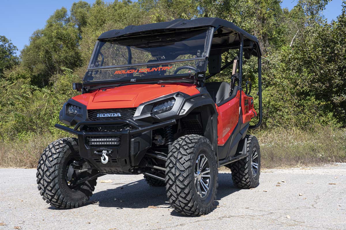 Rough Country Honda Dual LED Cube Kit 2.0 Inch Black Series 16-20 Pioneer Rough Country